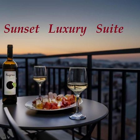 Sunset Luxury Suite - Rooftop Apartment In The City Center Iráclio Exterior foto