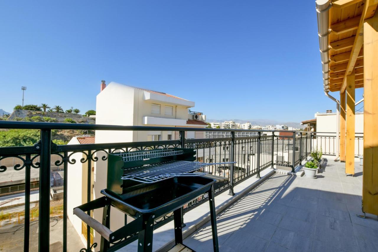 Sunset Luxury Suite - Rooftop Apartment In The City Center Iráclio Exterior foto